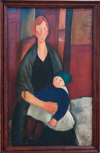Maternité (1919) - Amedeo MODIGLIANI