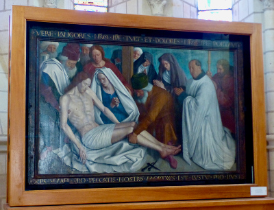 La Pietà dite de Nouans (1460-1465) - Jean FOUQUET